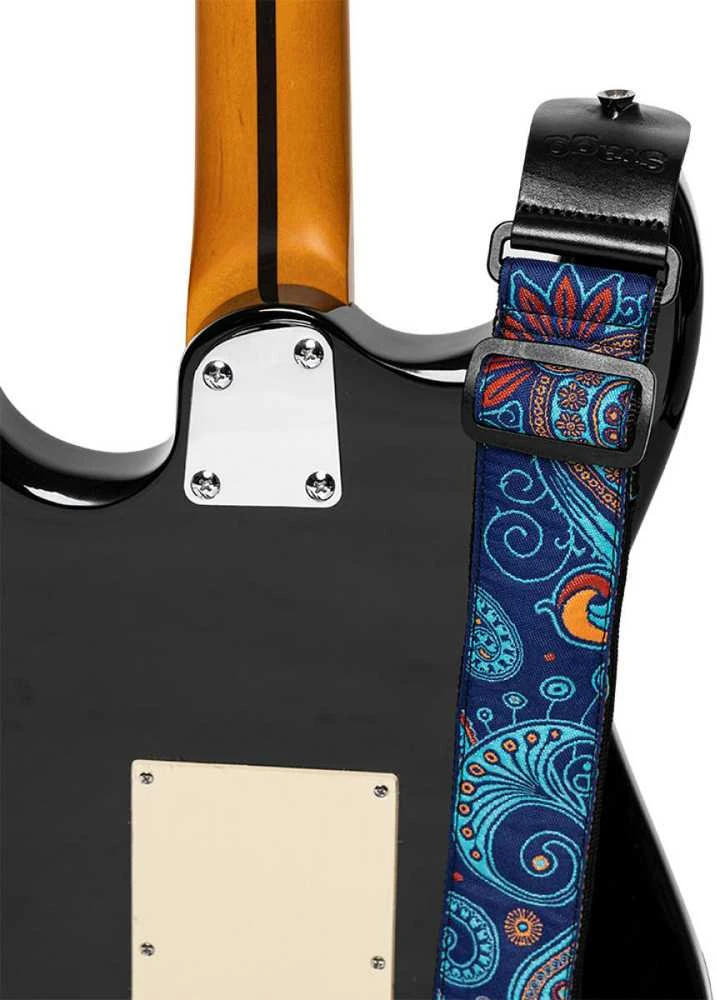 Gitaros diržas Stagg SWO-PSLY 2 BLU