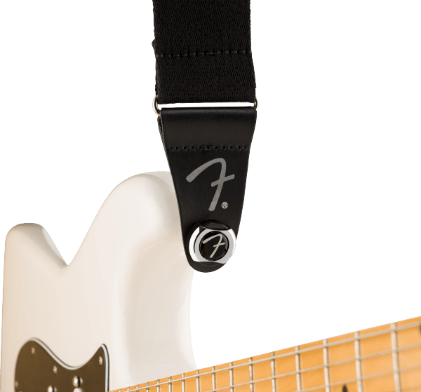 Gitaros diržo užraktai Fender F lock, auksiniai