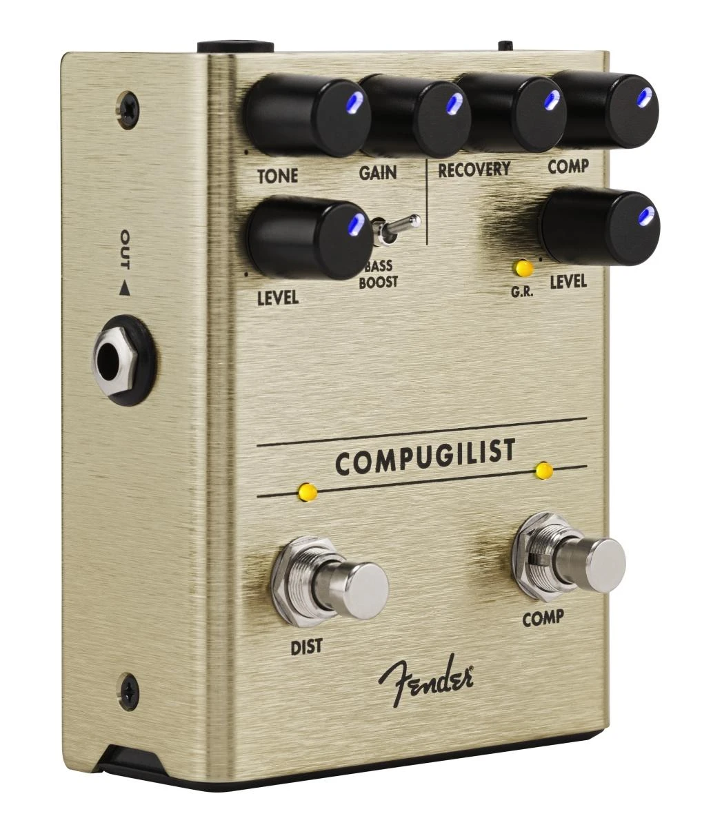 Gitaros efektas - pedalas Fender Compugilist (Compressor/Distortion)