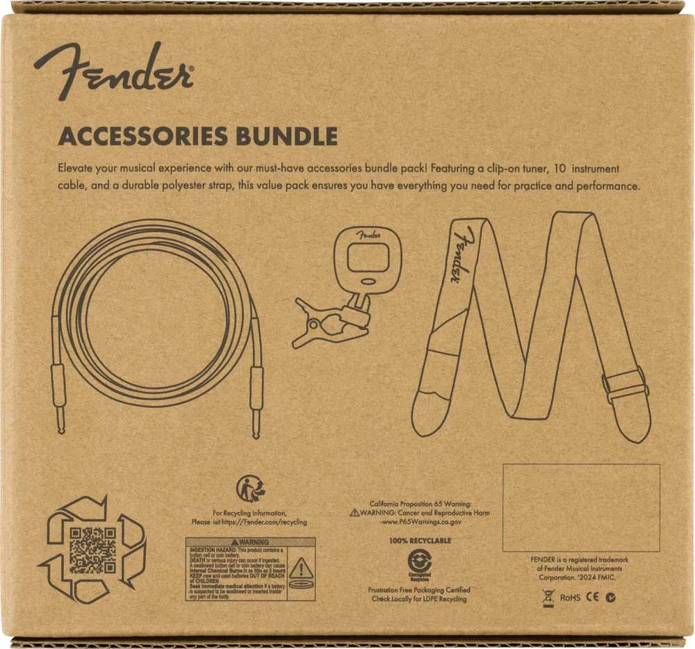 Gitaros priedų komplektas Fender SPA bundle pack