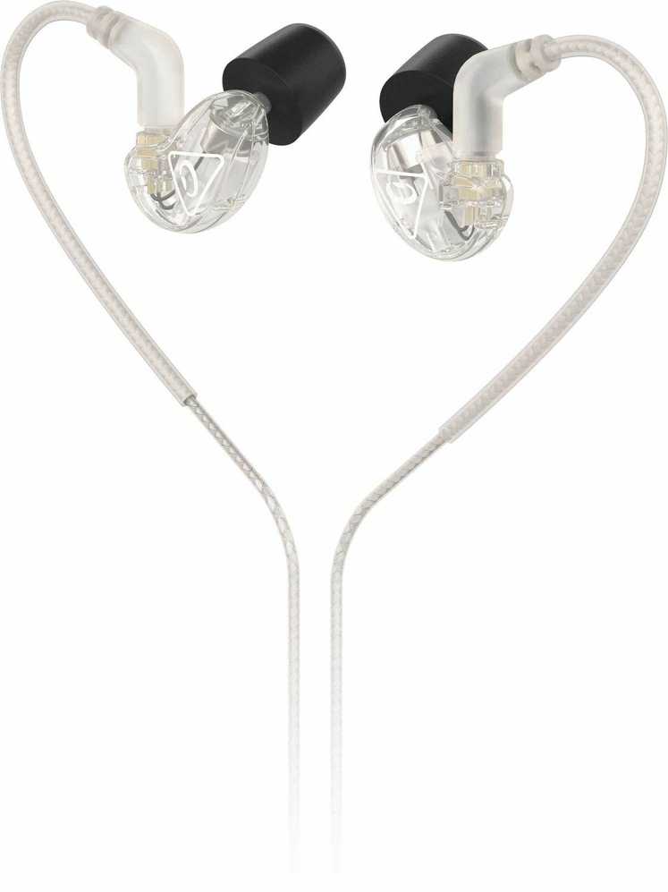 į ausis įkišamos ausinės Behringer SD251-CL permatomos