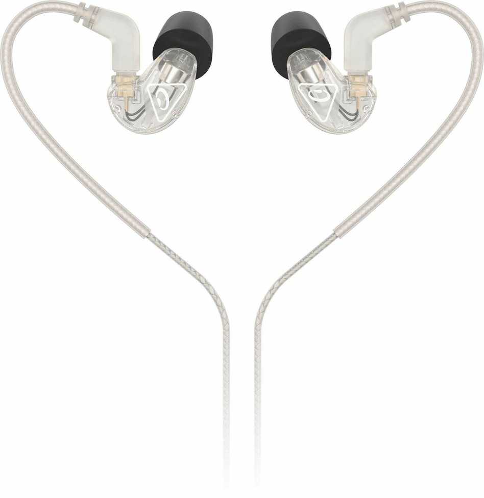 į ausis įkišamos ausinės Behringer SD251-CL permatomos