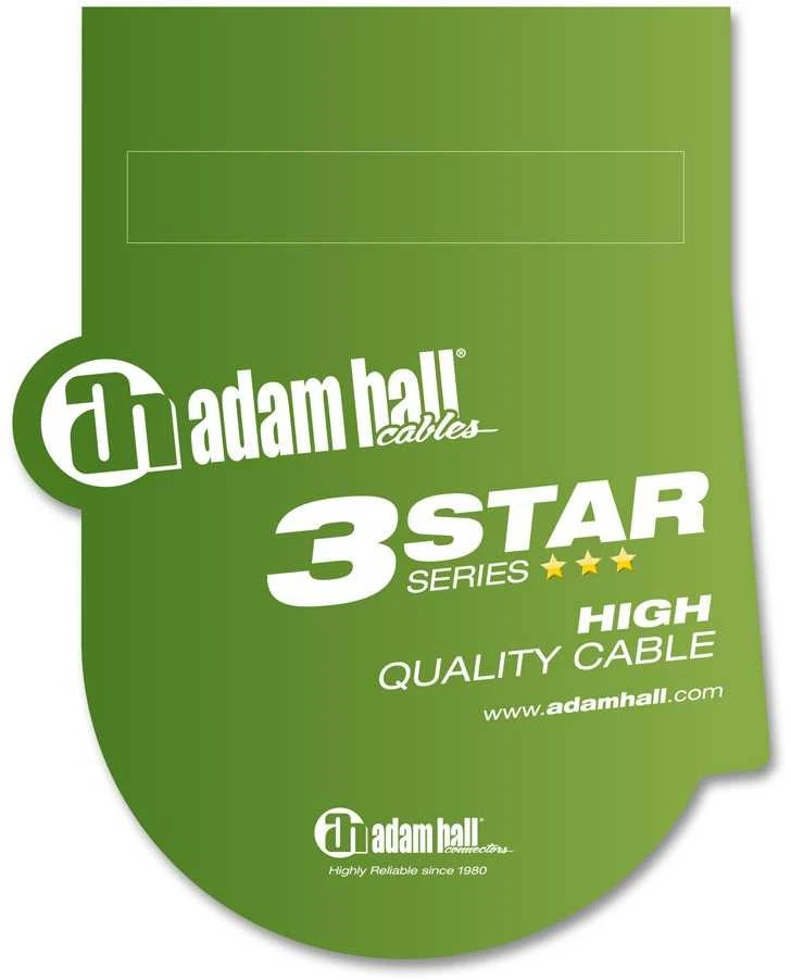 Instrumentinis kabelis Adam Hall 3 STAR IPP 0600 6m