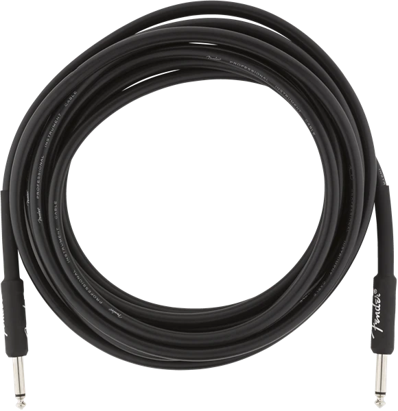 Instrumentinis kabelis Fender Professional 4.5M BLK