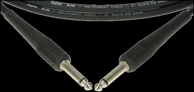 Instrumentinis kabelis Klotz KIK3.0PPSW, 3m juodas
