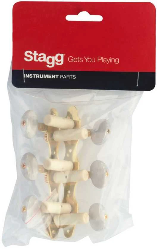 Įtempėjai klasikinei gitarai 3+3 Stagg SP-MHCL-DLX