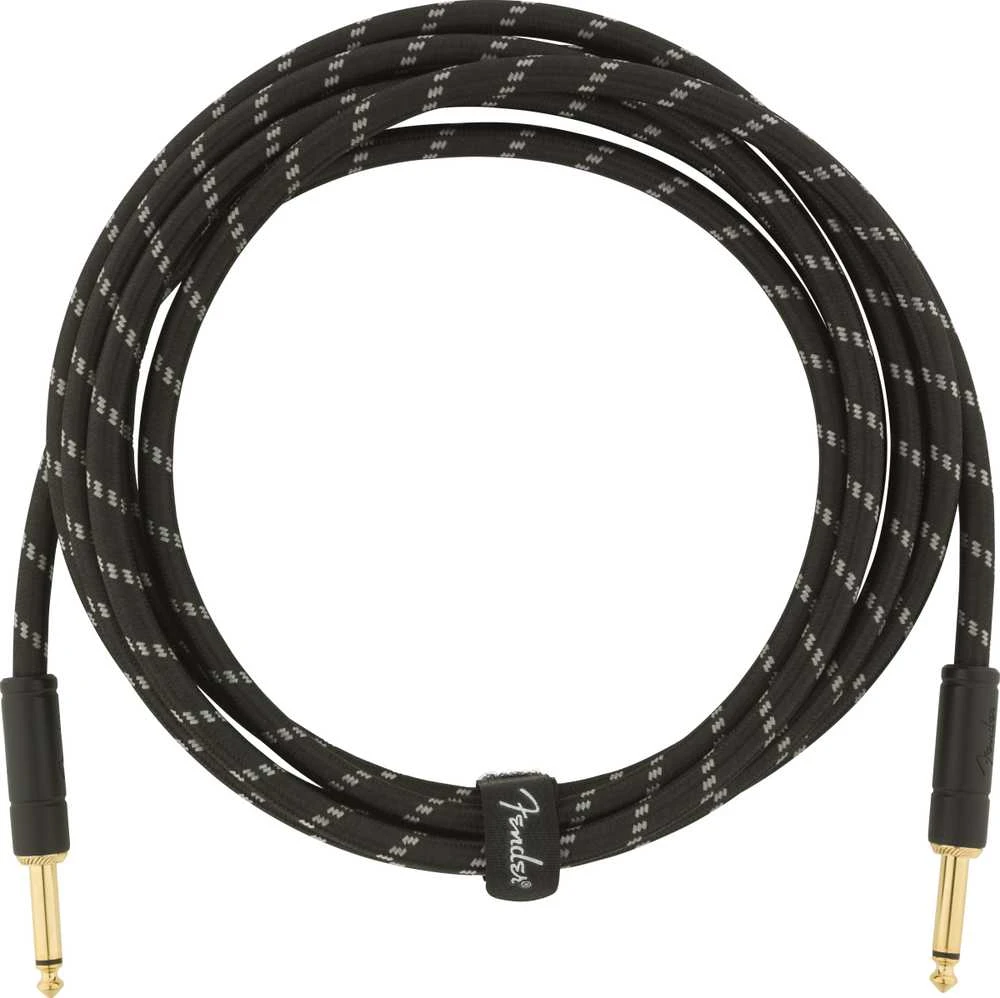 Kabelis gitarai Fender Deluxe Juodas Tweed, 3m