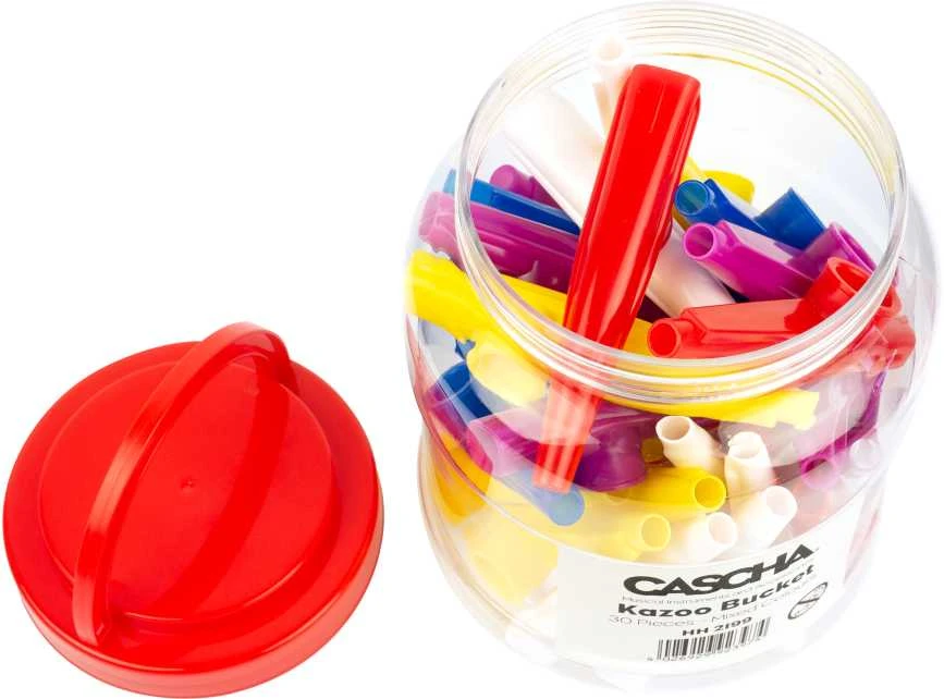 Kazoo 30 vnt Cascha 5 spalvų HH 2199