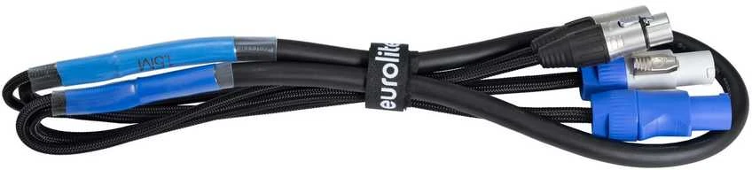 Kombinuotas kabelis Eurolite DMX P-Con/3-pin XLR, 1,5m