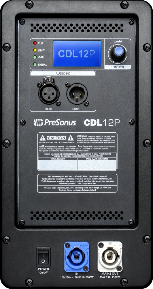 Kompiuterio kolonėlės Aktyvi kolonėlė PreSonus CDL12P