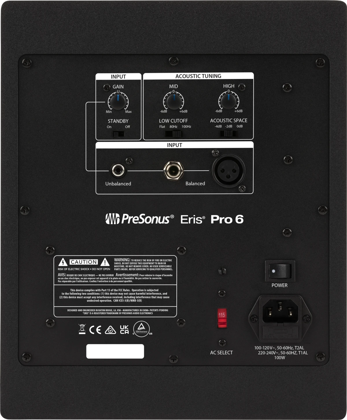 Kompiuterio kolonėlės Monitorinė kolonėlė PreSonus Eris Pro 6