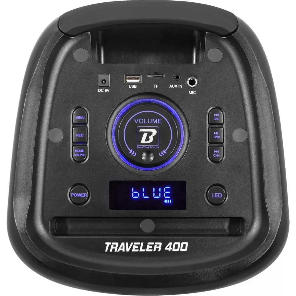 Nešiojama garso sistema BoomTone DJ Traveler 400