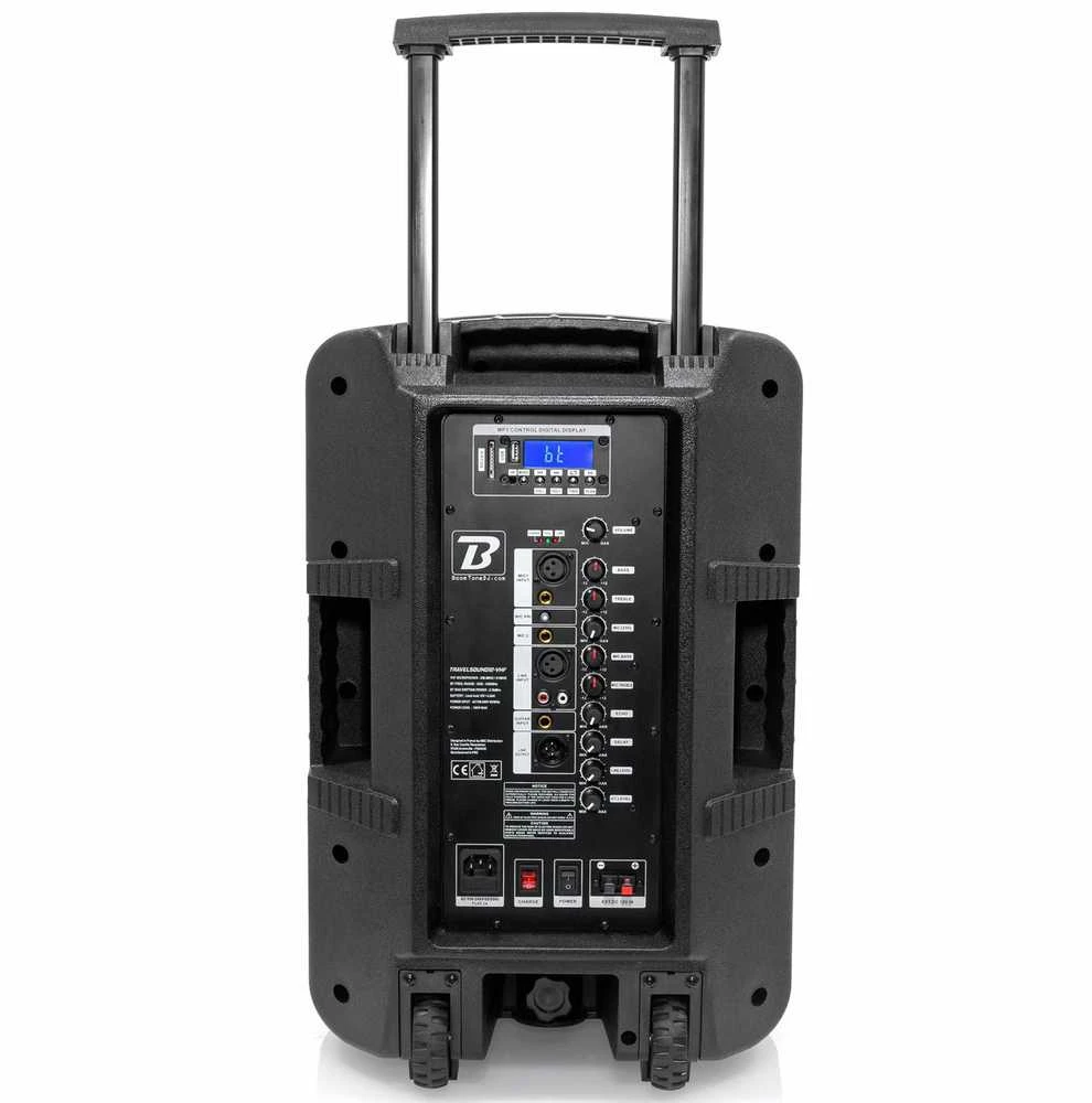 Nešiojama garso sistema BoomTone DJ TravelSound12-VHF