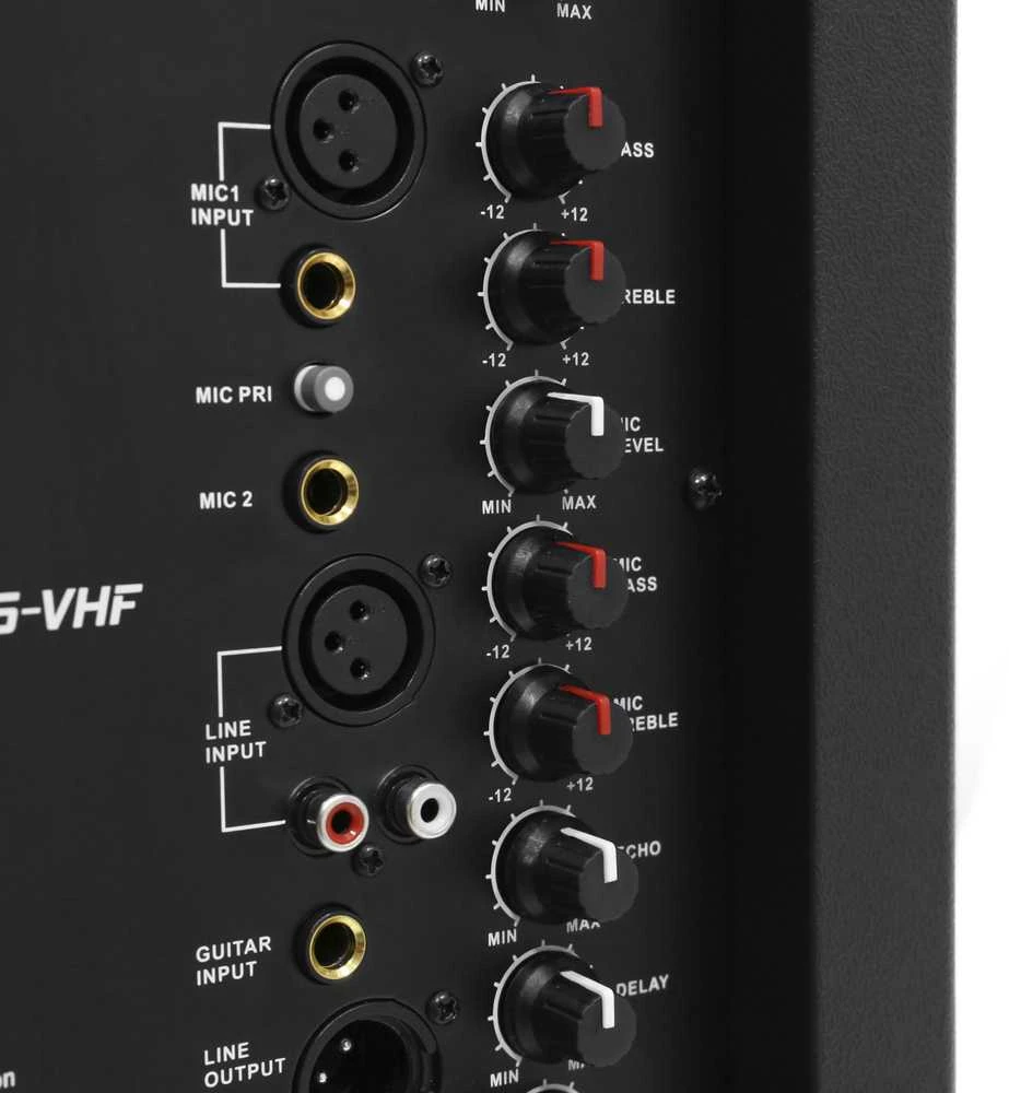 Nešiojama garso sistema BoomTone DJ TRAVELSOUND15-VHF