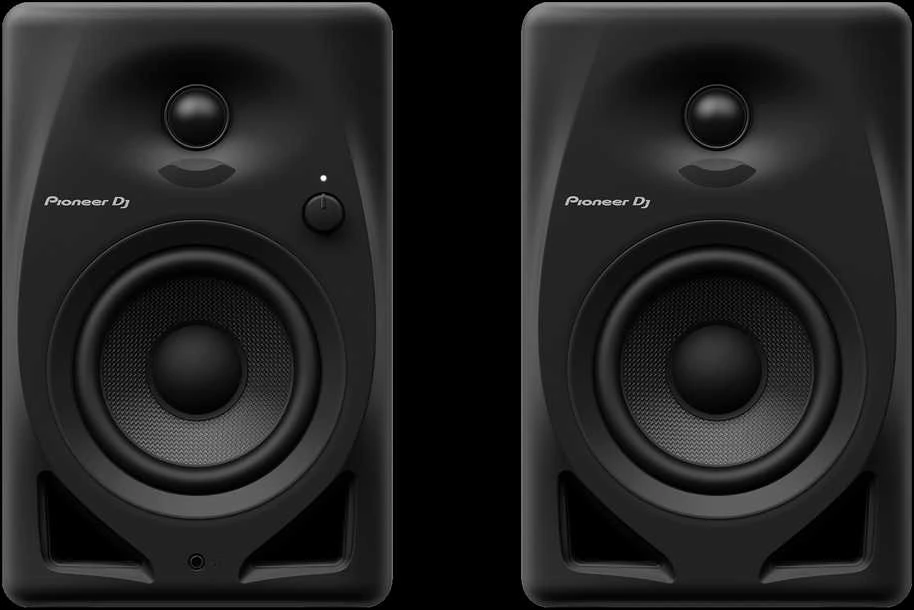 Kolonėlės Pioneer DJ - DM-40D, Juodos spalvos, 2 vnt.