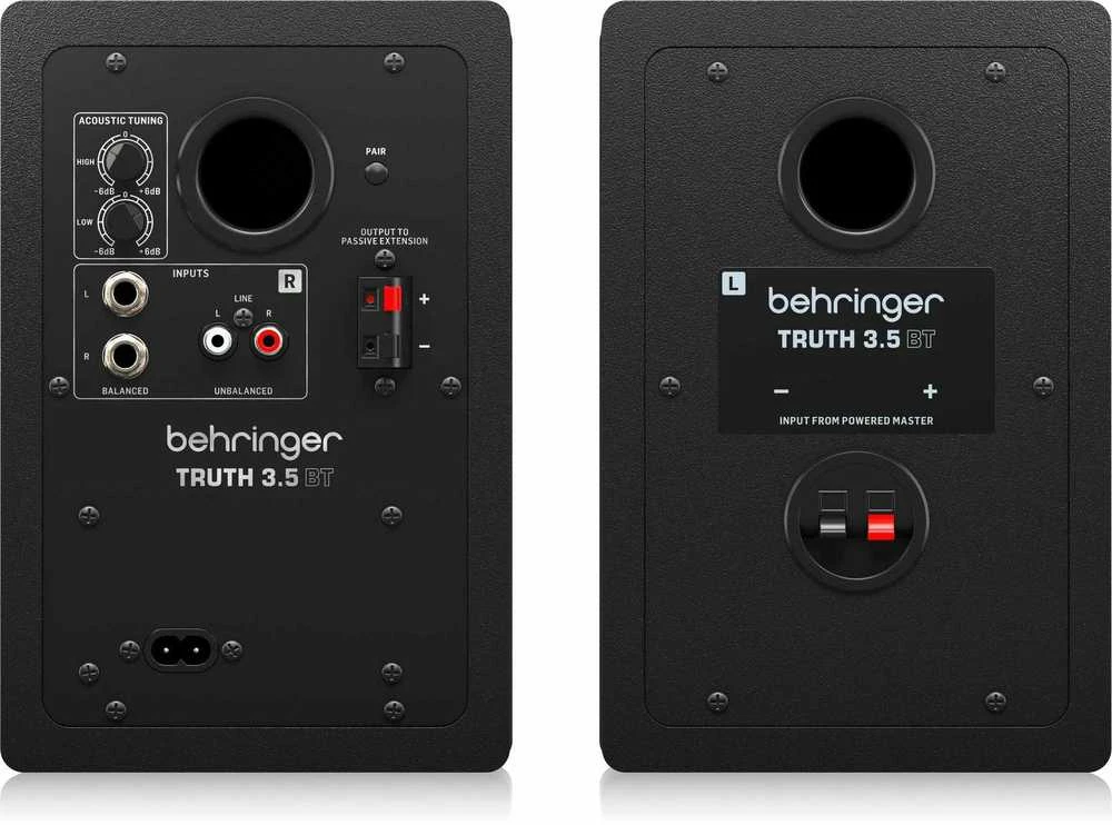 Kompiuterio kolonėlės Studijinės monitorinės kolonėlės Behringer TRUTH 3.5 BT
