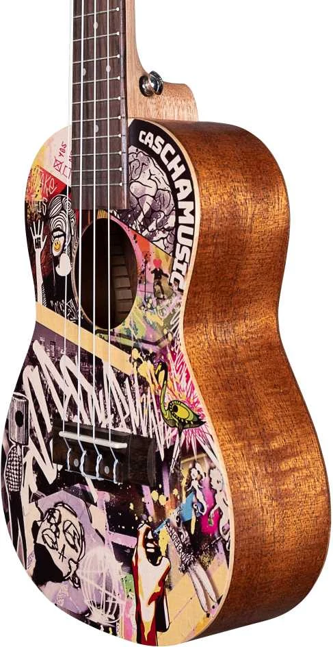 Koncertinė ukulelė Cascha Art Urban HH 2604