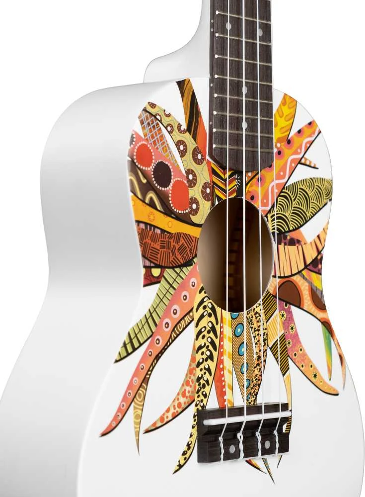 Koncertinė ukulelė Cascha Linden Dreamcatcher CULC-DC