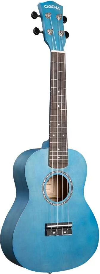 Koncertinė ukulelė Cascha Linden mėlyna CUC103