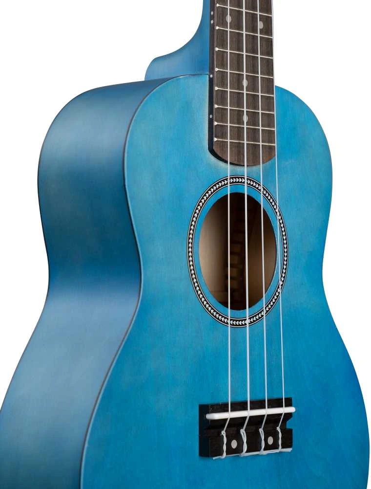 Koncertinė ukulelė Cascha Linden mėlyna CUC103