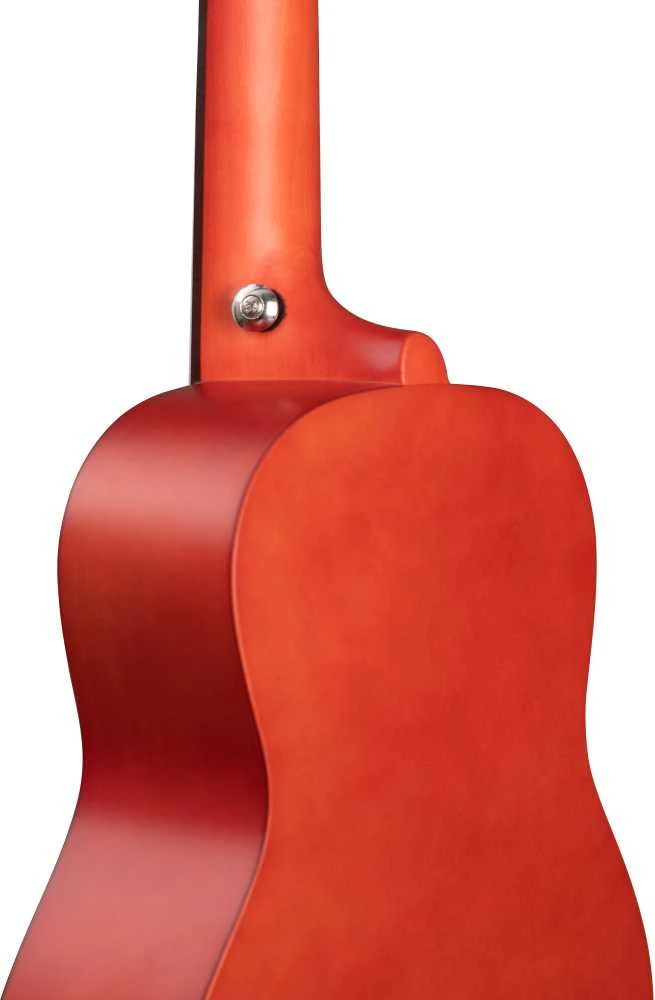 Koncertinė ukulelė Cascha Linden raudona CUC102