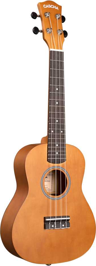 Koncertinė ukulelė Cascha Linden ruda CUC100