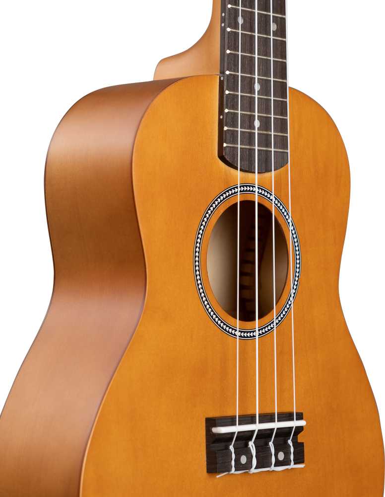 Koncertinė ukulelė Cascha Linden ruda CUC100