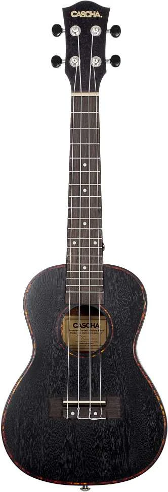 Koncertinė ukulelė kairiarankiams Cascha Mahogany HH 2300L