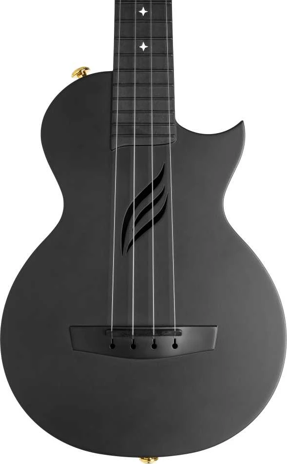 Koncertinės ukulelės komplektas Cascha Carbon Fibre HH 2258 juoda