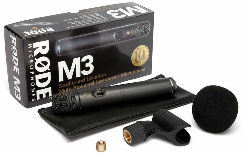 Kondensatorinis mikrofonas Rode M3