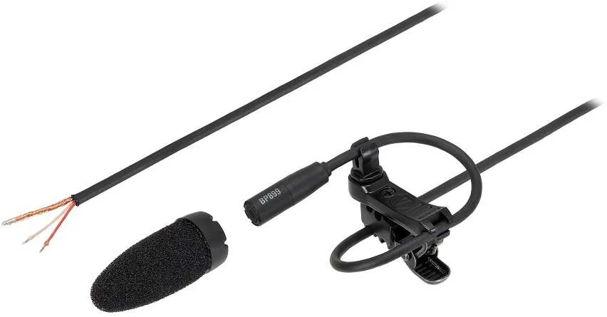 Kondensatorinis prisegamas mikrofonas Audio Technica BP899 (cH), juodas