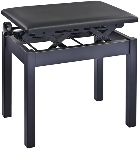 Konig & Meyer Pianino kėdė K&M 13992 juoda, dirbtinė oda