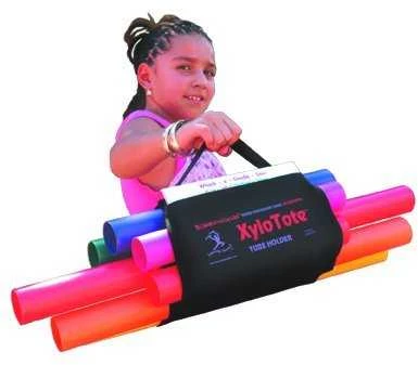 Ksilofoninis mušamųjų vamzdžių laikiklis - dėklas Boomwhackers BW-XT-8G