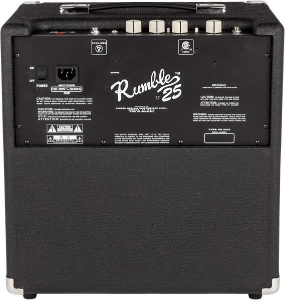 Kubas bosinei gitarai Fender Rumble 25