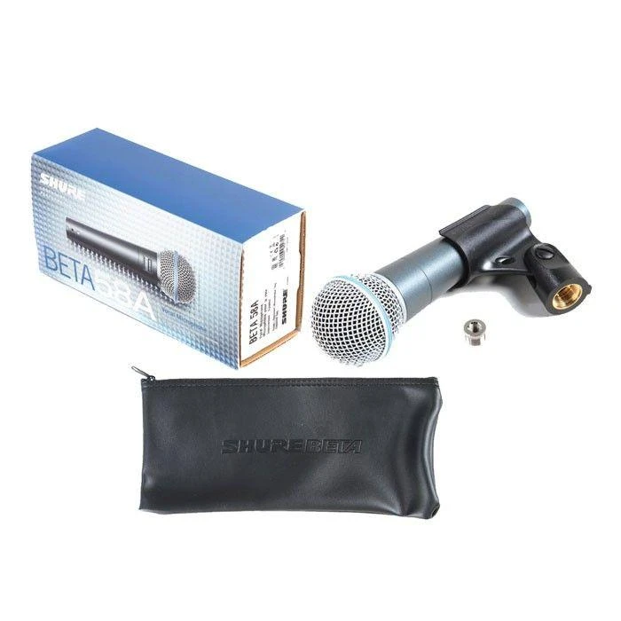 Shure | Vokalinis mikrofonas | BETA 58A | Tamsios pilkos