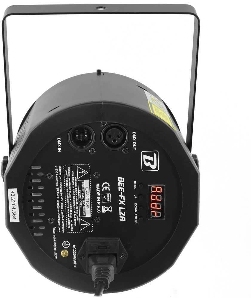 LED apšvietimo efektas BoomTone DJ BEE FX LZR