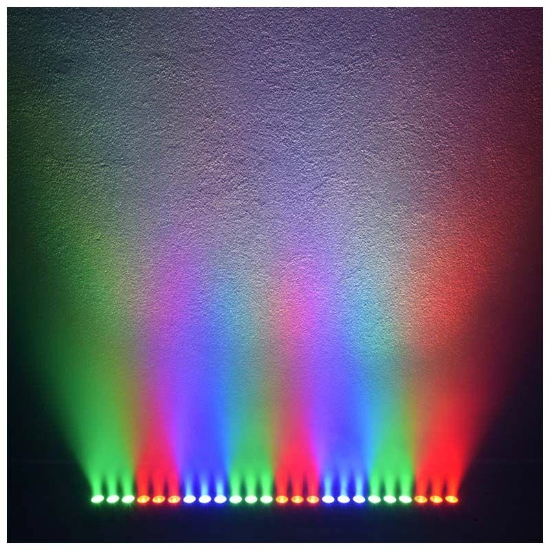 LED bar šviesos efektas Light4Me Deco Bar 24 RGB IR