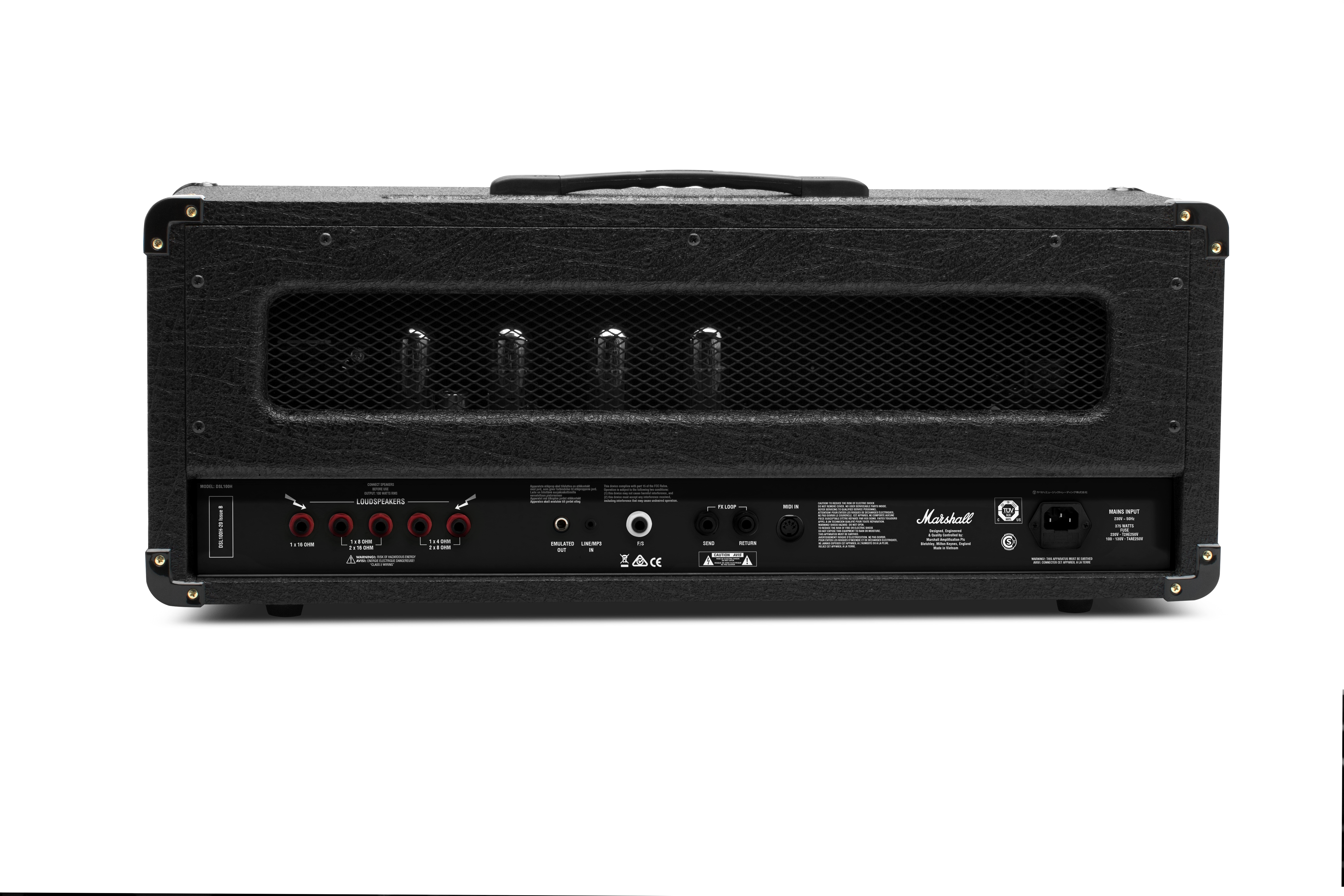 Lempinis stiprintuvas el. gitarai Marshall DSL100HR