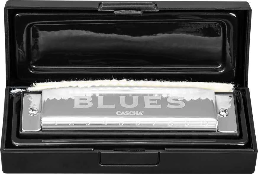 Lūpinė armonikėlė Bb Cascha Blues diatoninė HH 2219
