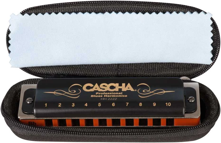 Lūpinė armonikėlė Bb Cascha Professional Blues Diatonic HH 2222