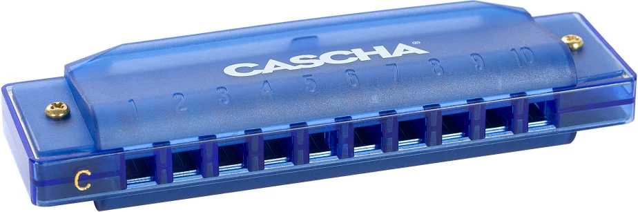 Lūpinė armonikėlė C Cascha Fun Blues mėlyna HH 2275