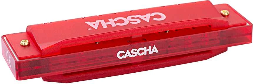 Lūpinė armonikėlė C Cascha Fun Blues raudona HH 2273