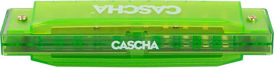 Lūpinė armonikėlė C Cascha Fun Blues žalia HH 2274