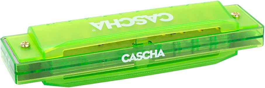 Lūpinė armonikėlė C Cascha Fun Blues žalia HH 2274