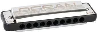 Lūpinė armonikėlė C Cascha Ocean Rock Blues Diatonic juoda HH 2327