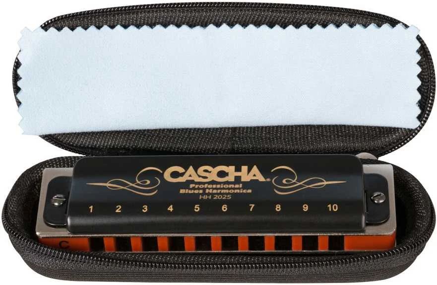 Lūpinė armonikėlė C Cascha Professional Blues Diatonic HH 2025