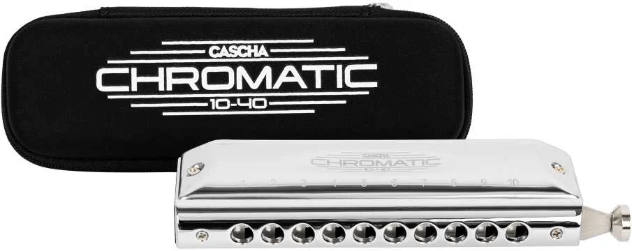Lūpinė armonikėlė Cascha Chromatic 10-40 Blues HH 2272