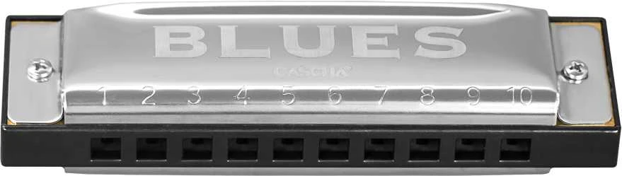 Lūpinė armonikėlė D Cascha Blues diatoninė HH 2156