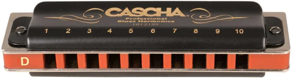 Lūpinė armonikėlė D Cascha Professional Blues Diatonic HH 2159