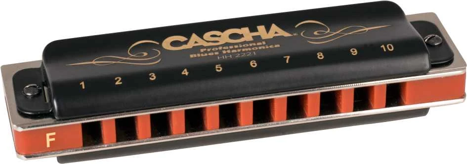 Lūpinė armonikėlė F Cascha Professional Blues Diatonic HH 2221